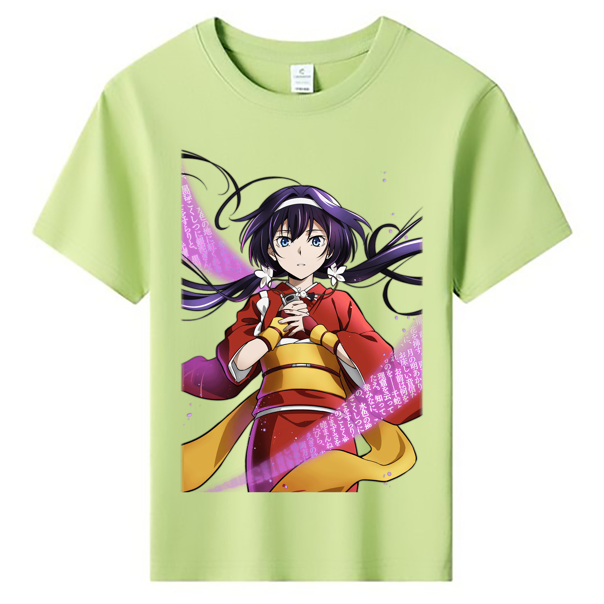 （画像用） 文豪ストレイドッグス Bungo Stray Dogs 綿100％キッズTシャツ（フロントプリント）